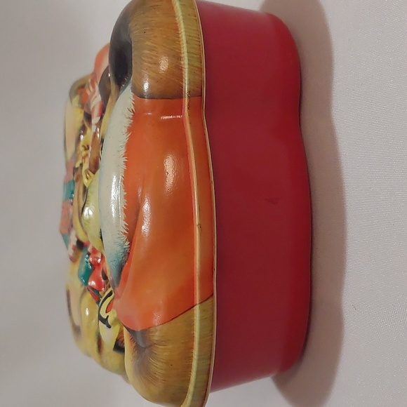 Ullman Cole Vintage Christmas Cookie Treat Container Large Teddy Bear VGC - Picture 6 of 9